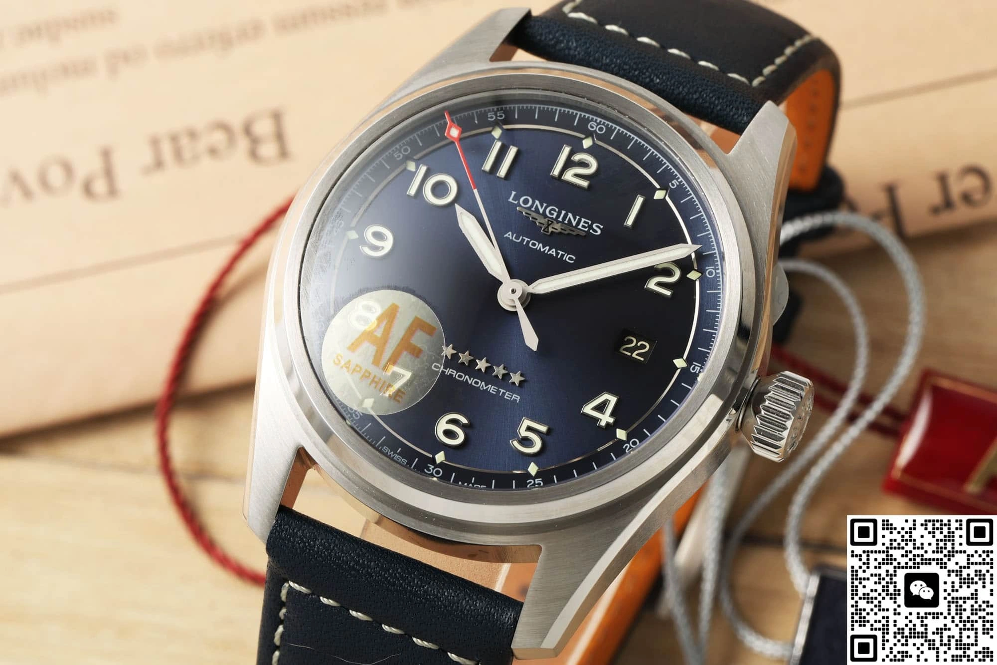AF Factory Longines Spirit L3.810.4.93.0 1:1 Best Edition Replica Watch